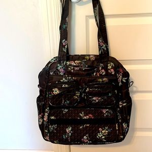 Lug Puddle Jumper Tote Bouquet Black